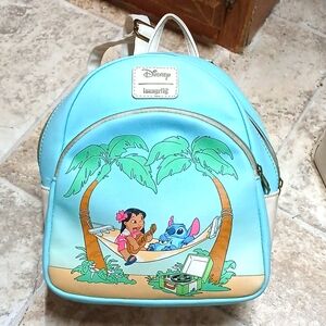 Loungefly Disney Lilo & Stitch Hammock Mini Backpack